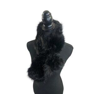 Dillard Women's Black Stole Wrap Scarf